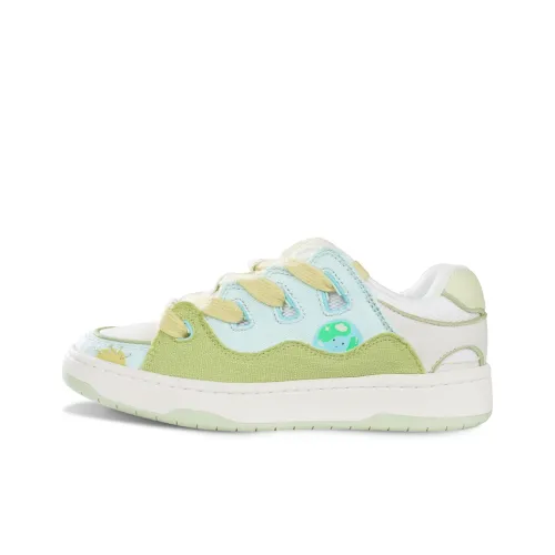 Ollieskate Skateboard Shoes Unisex Green Blue Multicolor
