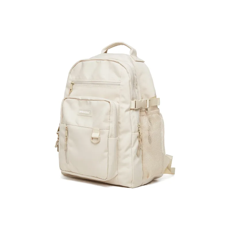 MOYYI Oxford Backpack Large Size Unisex Black White-1