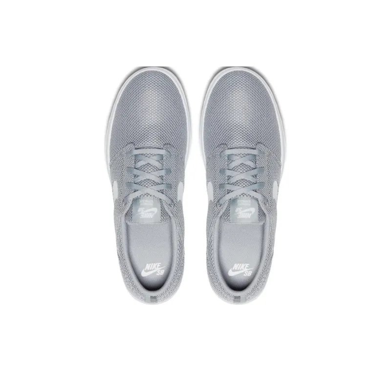 Nike Sb Portmore Ii Ultralight Wolf Grey White-3