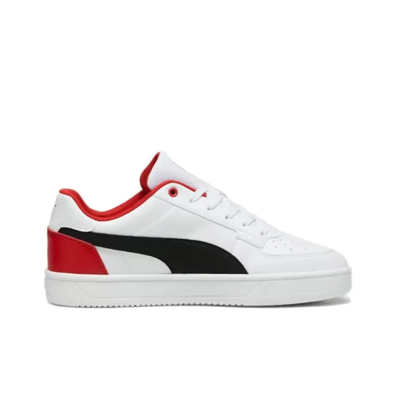 PUMA Scuderia Ferrari Slip Resistant, Abrasion Resistant, Breathable Low Top Skateboard Shoes Men's White-1