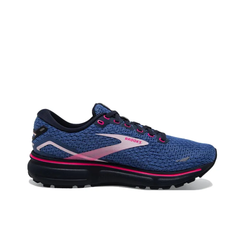 Brooks Women's Ghost 15 'Blue Peacoat Pink'-1