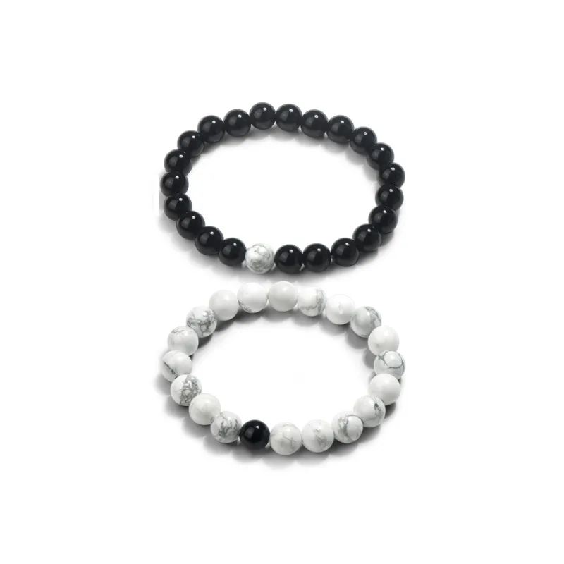 Jingleo Colored Glaze Jade Bracelets Unisex-0