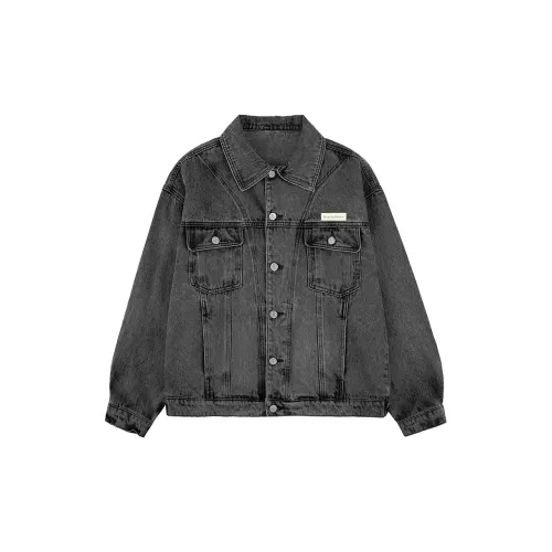 BEETLE TOWN Denim Jackets Unisex