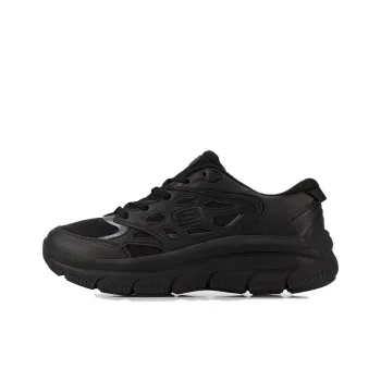 Skechers Modern D'Lu Cushioning Breathable Low Top Casual Shoes Women's Black
