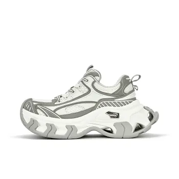 NEXT IMPULSIVE Low Top Chunky Sneakers Unisex Cloudy Gray