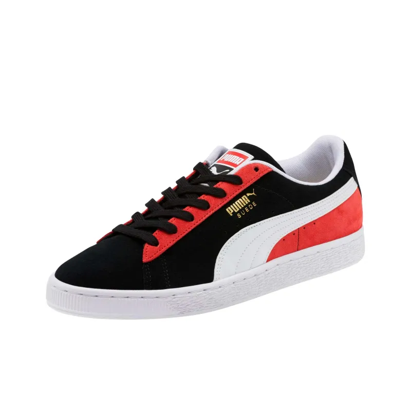 PUMA Kokono Casual Board Shoes Black/Red Women's-2