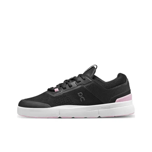 On The Roger Spin Casual Shoes Women's Low-Top Black/CottOn Candy Pink