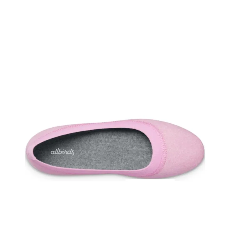 Allbirds Wool Breezer Breathable Lightweight Low-Top Sports Casual Shoes Women's Light Powder-2