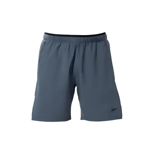 Reebok Casual Shorts Men Blue Basketball