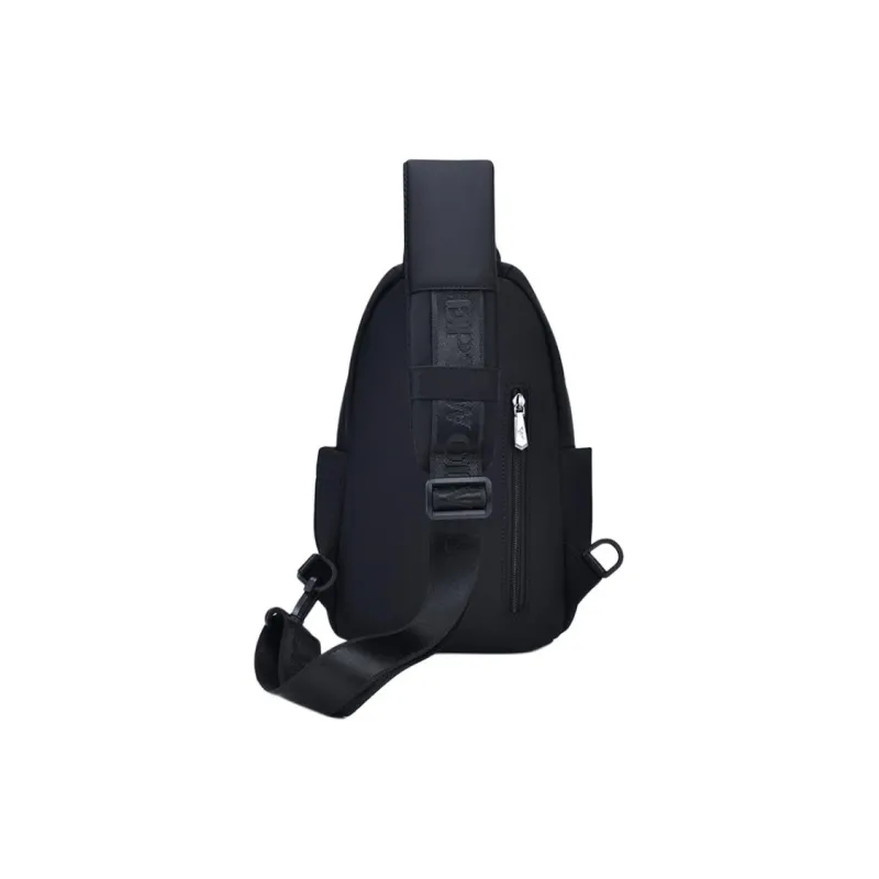 SEPTWOLVES Fabric Sling Bag, Shoulder Bag, Crossbody Bag Regular Men's Black-1