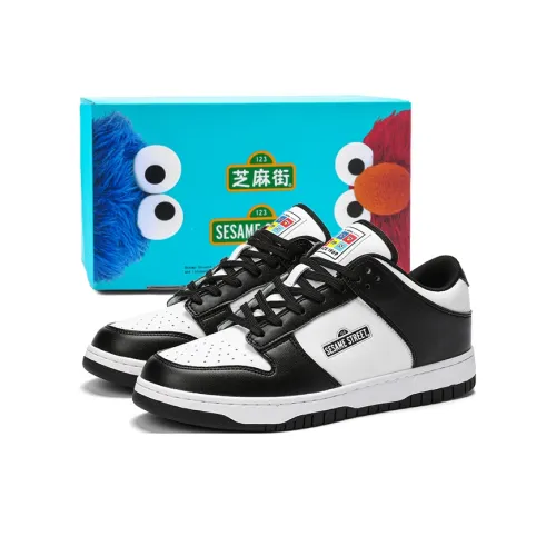 SESAME STREET Vintage Basketball Shoes Unisex Low-Top