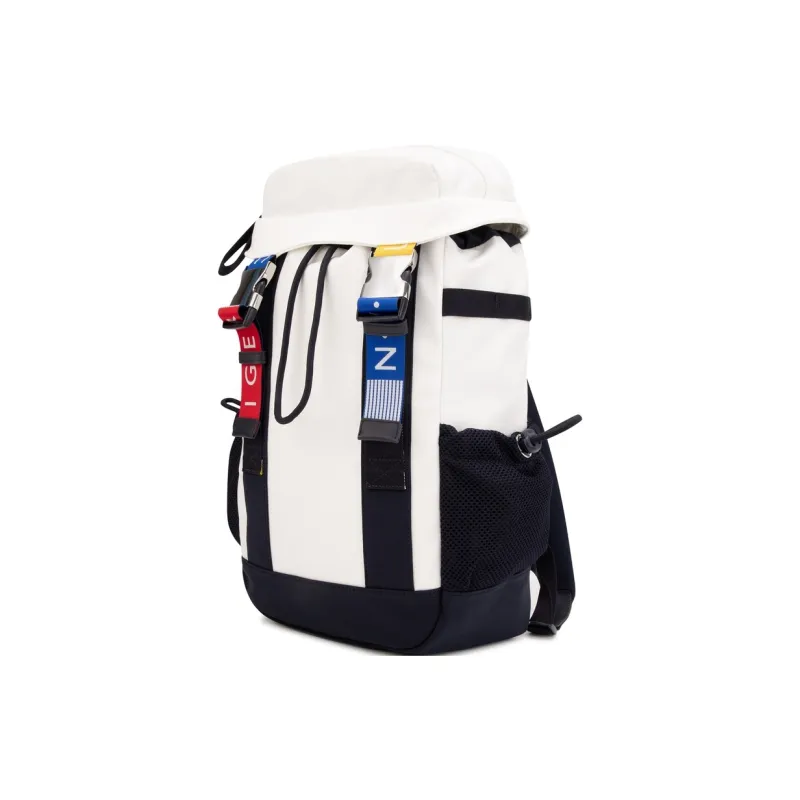 Tommy Hilfiger Polyester Backpack Large Size Unisex White-1