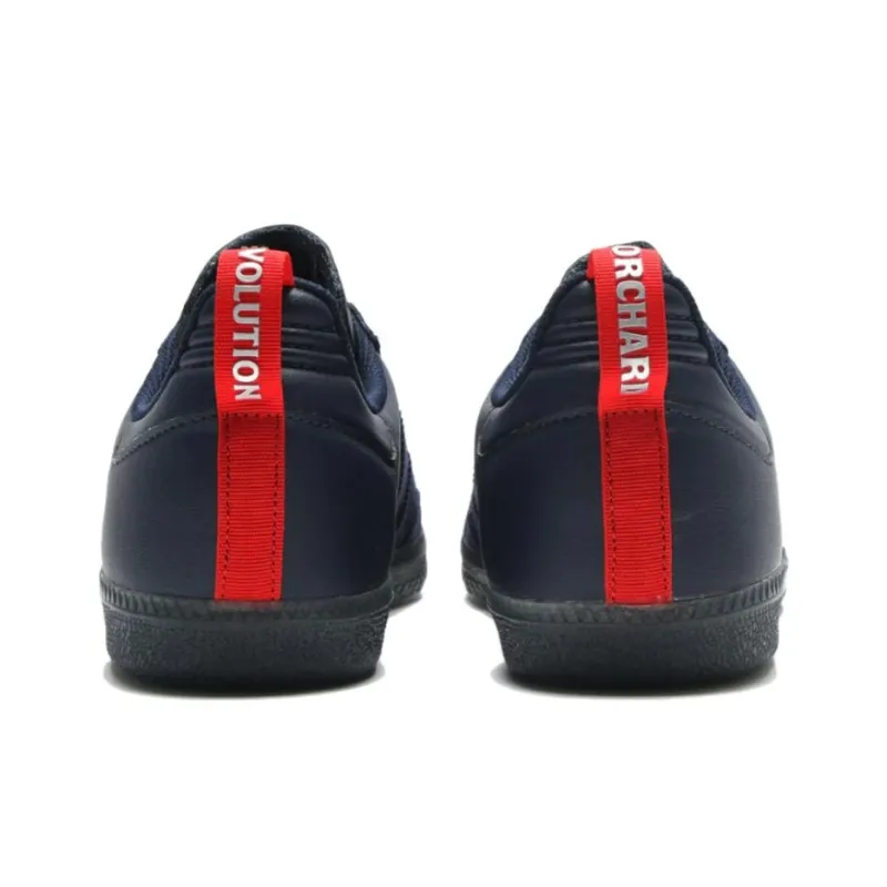 Orchard X New England Revolution x Adidas Originals Samba ADV Low Top Skateboard Shoes Men's Blue-3