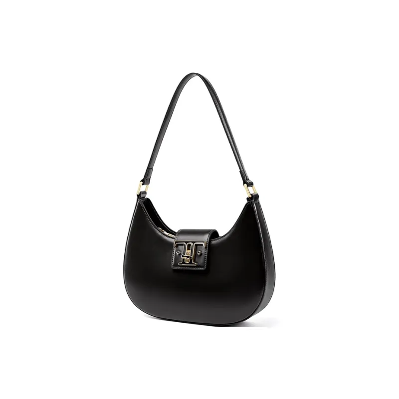 Carnival Keep Cow Leather Shoulder Bag Regular Women's Black/Brown/Cherry Red-1