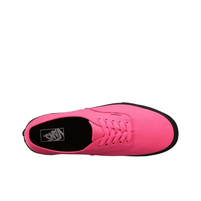 Vans Authentic Black Outsole Neon Pink-3