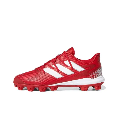 Adidas Adizero Afterburner 8 Cleats 'University Red'