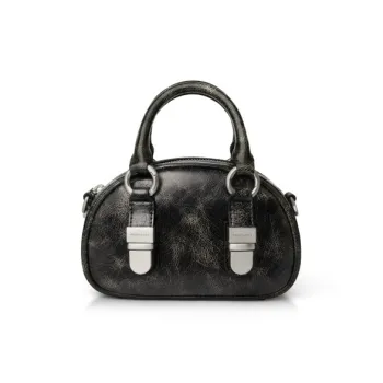 INJOYLIFE Vintage Cow Leather One Shoulder Crossbody Small Handbag Women's