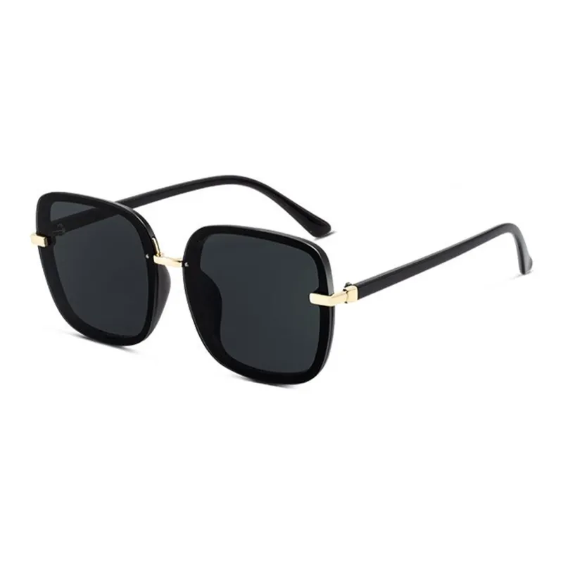 Youyoulan Plate Frame Square Sunglasses Unisex-0