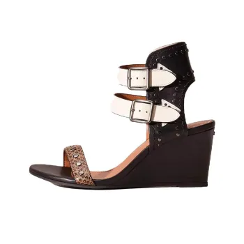 COACH Odessa Strap Sandals Women's Black