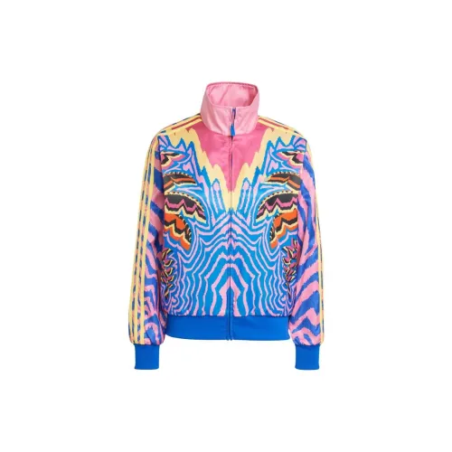 Farm Rio X Adidas Originals HOODIES Jackets Women's Pink