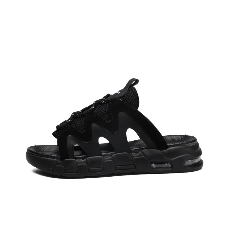 BASIC HOUSE Slip-Resistant Odor-Resistant Slide Slippers Men's-10