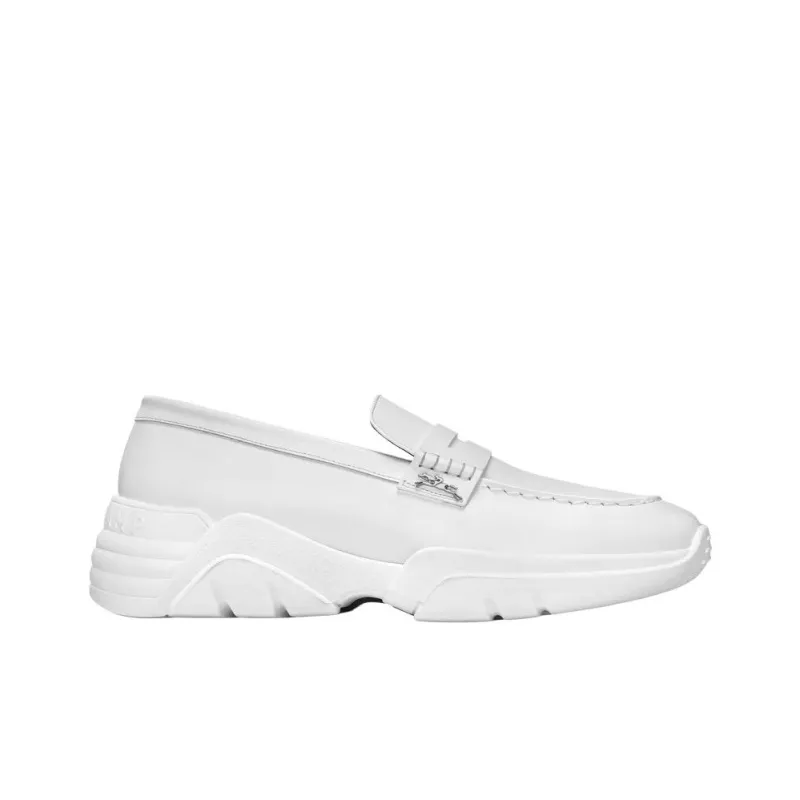 LONGCHAMP Le Pliage Loafers 5cm Women's White-1