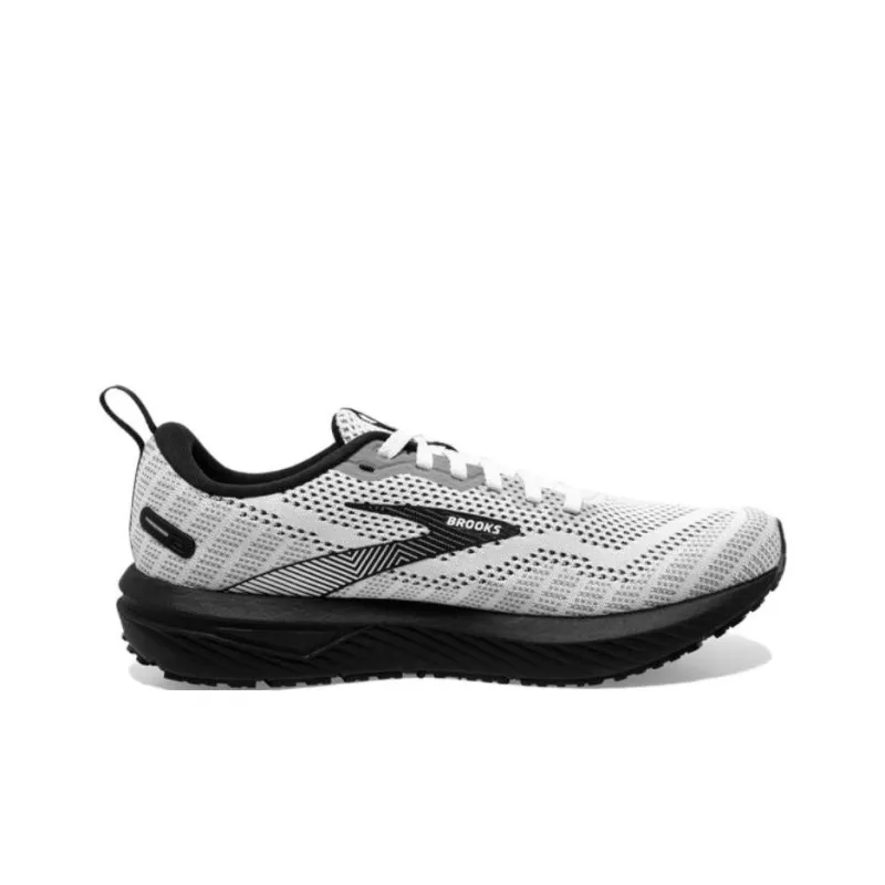 Brooks Women's Revel 6 'White Black' Women's-1