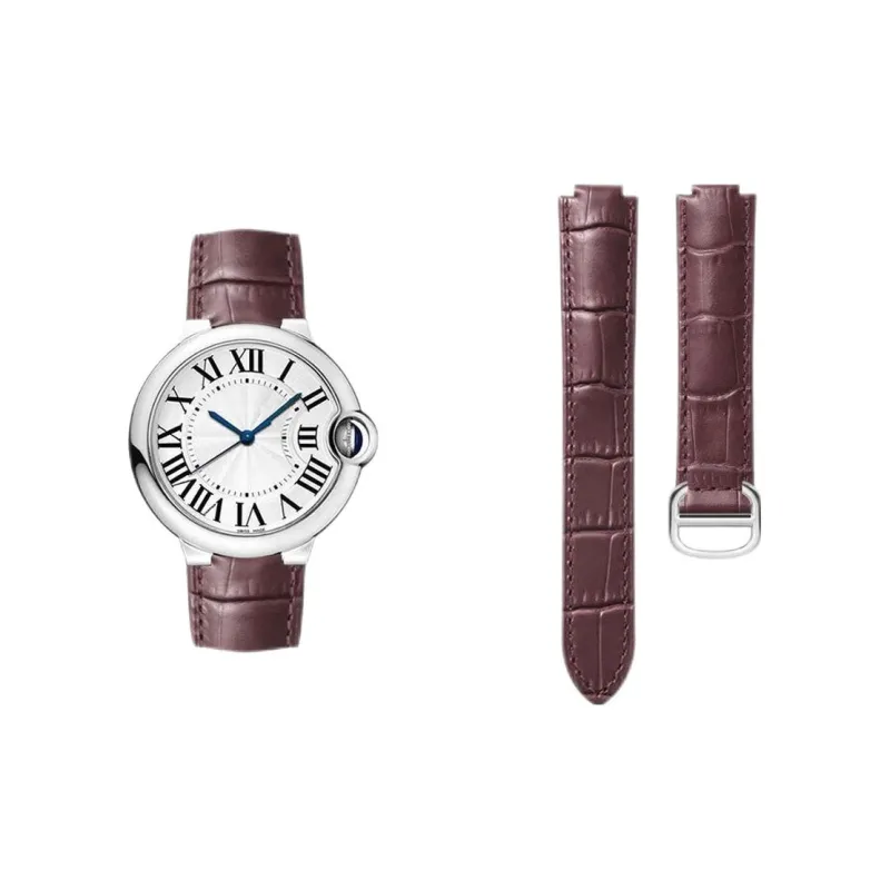 CHENSONG Cartier Compatibility Watch Band Genuine Leather Material-1