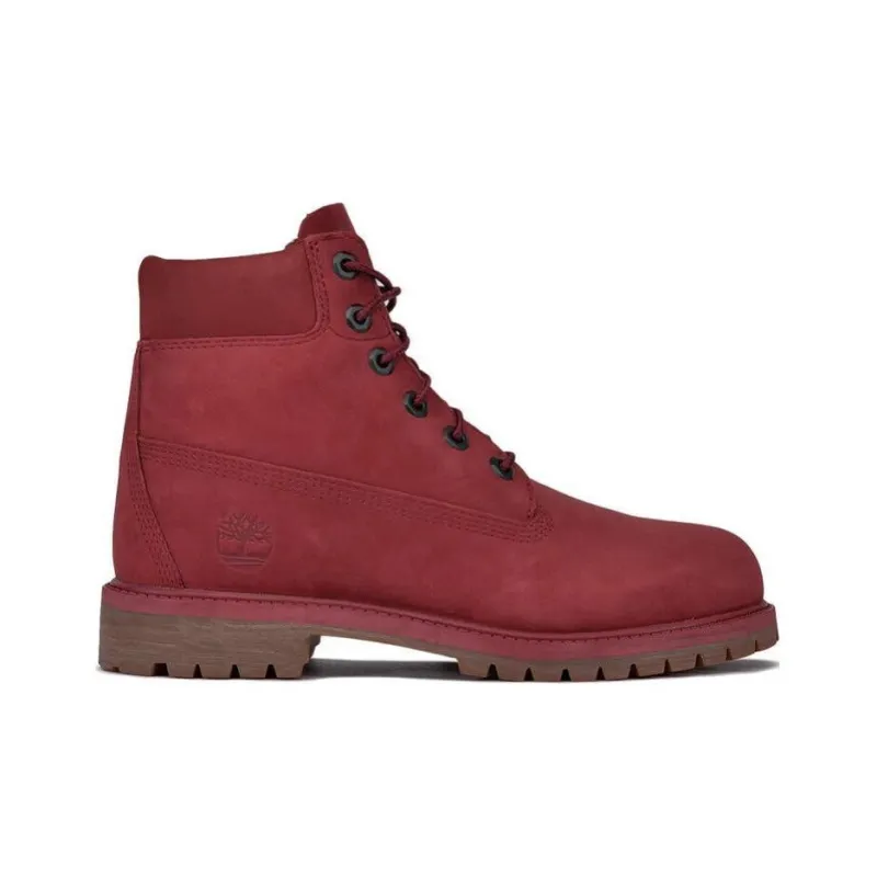 Timberland 6' Boot Pomegranate Burgundy Nubuck-1