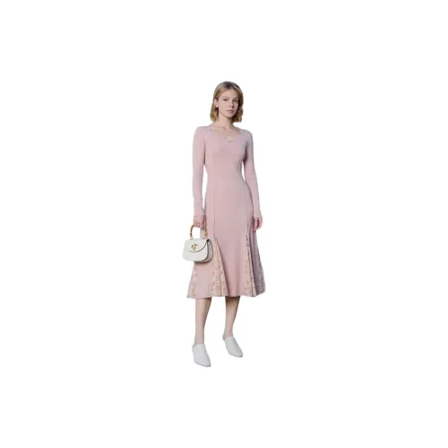 Anmani Long-Sleeved Dresses Women's Pale Dogwood