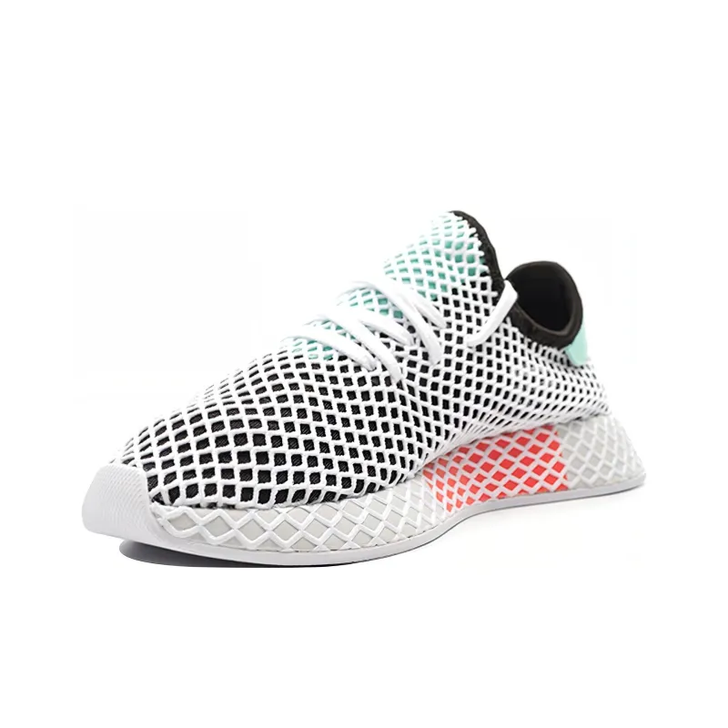Adidas Deerupt Core Black Easy Green-2