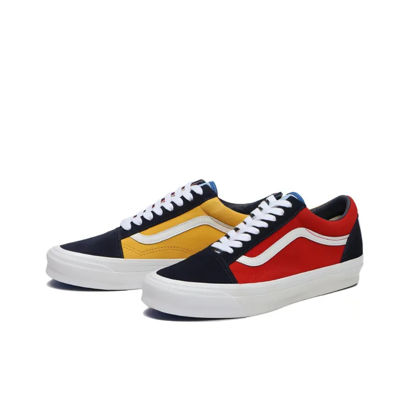 Old Skool Og Vans Lx 'Off The Wall Navy Red'-2