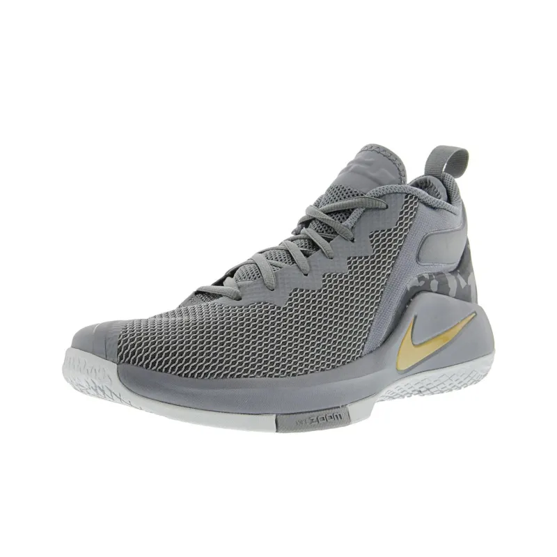 Nike LeBron Witness Ii Cool Grey Metallic Gold-1