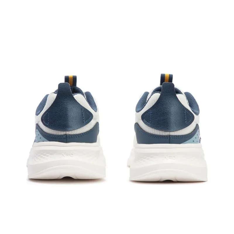 361° Slip Resistant, Abrasion Resistant, Breathable Low Top Casual Shoes Men's White Blue-3