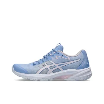 Asics NETBURNER PROFESSIONAL FF 4 Anti-Slip And Wear-Resistant Breathable Low-Top Basketball Shoes Women's Light Blue