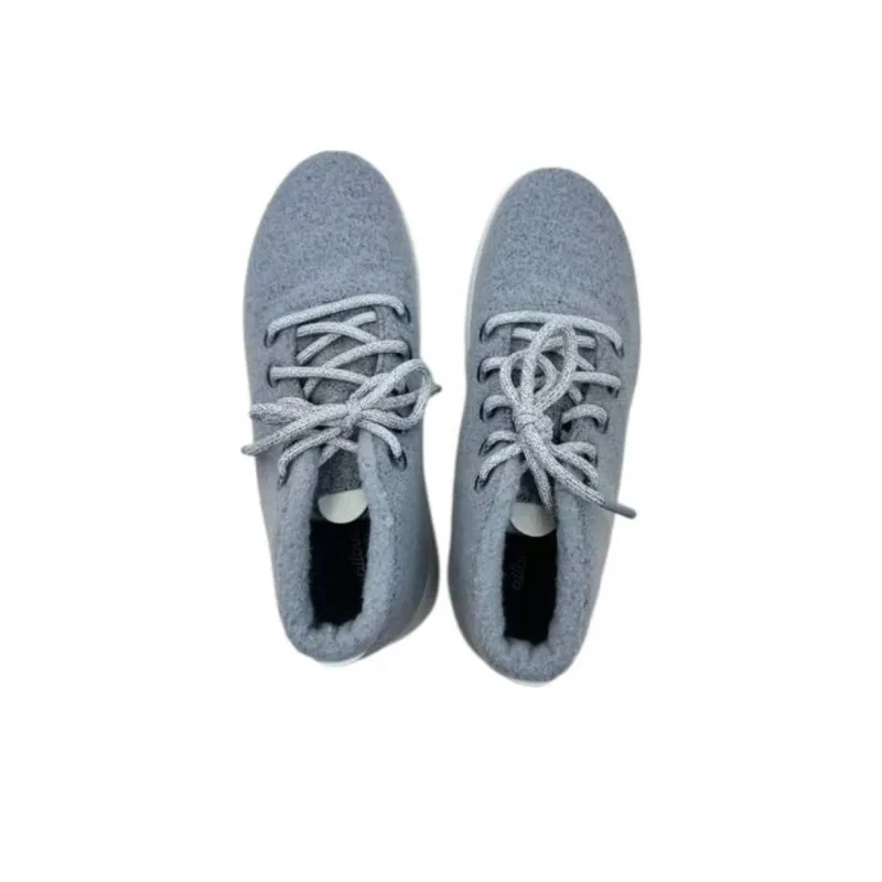 Allbirds Mizzle Up Wear-Resistant High-Top Sports Casual Shoes Men's Water Mist Ash-2