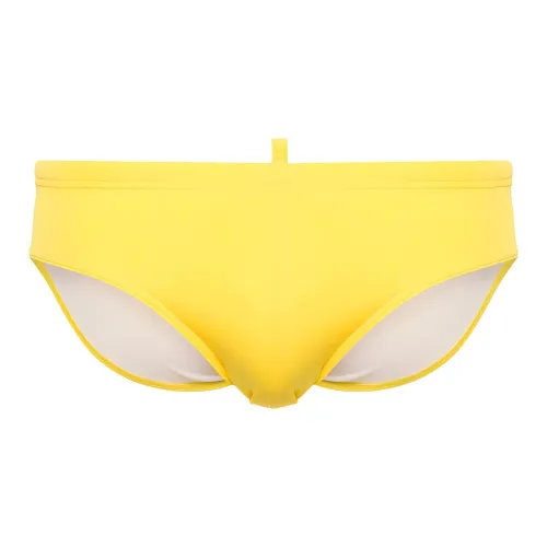 DSQUARED 2 Swimming Shorts Men Banana Yellow