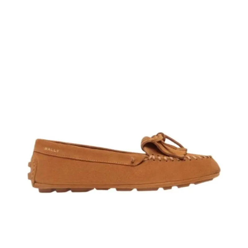 BALLY Beanie Shoes Women's Brown-1