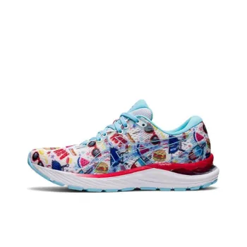 Asics Gel-Cumulus 23 Running Shoes Women's Low-Top White/Blue