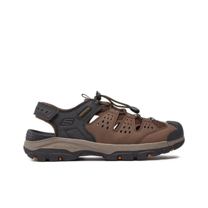 Skechers Anti Slip Wear Resistant River Trekking Shoes Men's Brown Black-1