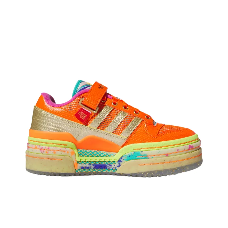 Adidas Originals Forum Lo Triple Platform Impact Orange Gold Metallic Semi Solar Orange Women's-1