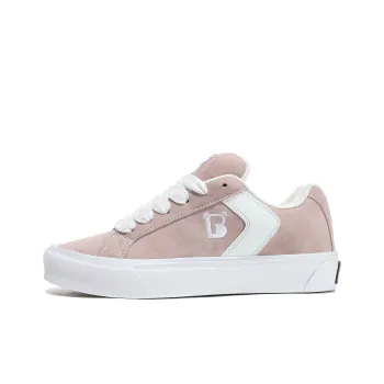 Princess Bee Anti Slip Wear Resistant Low Top Skateboard Shoes Women's Peach Pink