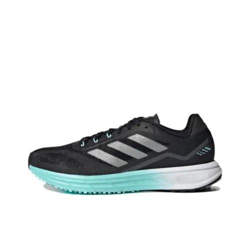 Adidas Sl20 Running Shoes Women's Low-Top Black/Silver/Blue/White