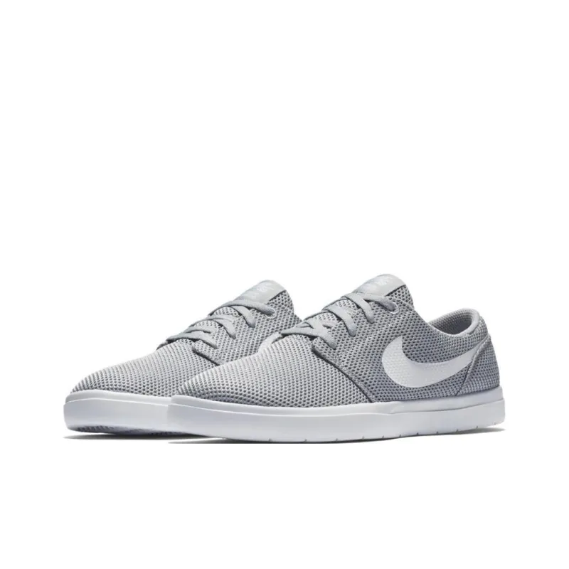 Nike Sb Portmore Ii Ultralight Wolf Grey White-2