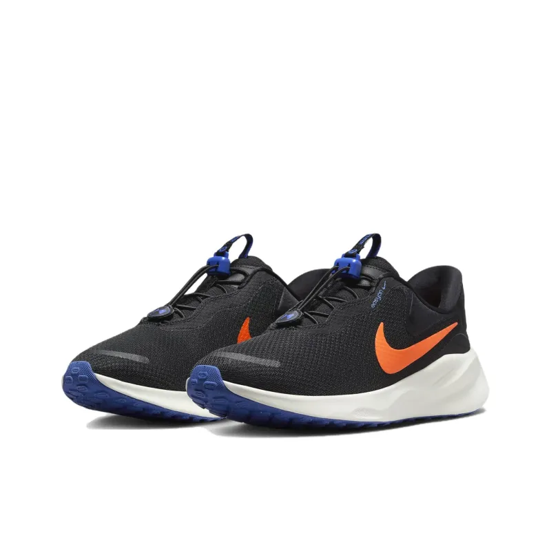 Nike REVOLUTION 7 Slip Resistant And Abrasion Resistant Support Low Top Casual Running Shoes Men's Black-2