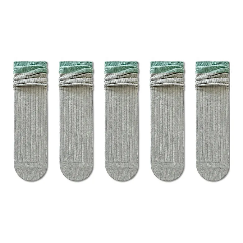 Taste The Color Mid Calf Socks Women's 5 Pack-10