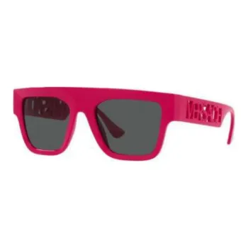 VERSACE Polyamide Injection Molded Compression Molding Square Sunglasses Men's Taxodium