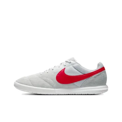 Nike Premier 2 Soccer Shoes Unisex Low-Top White/Red