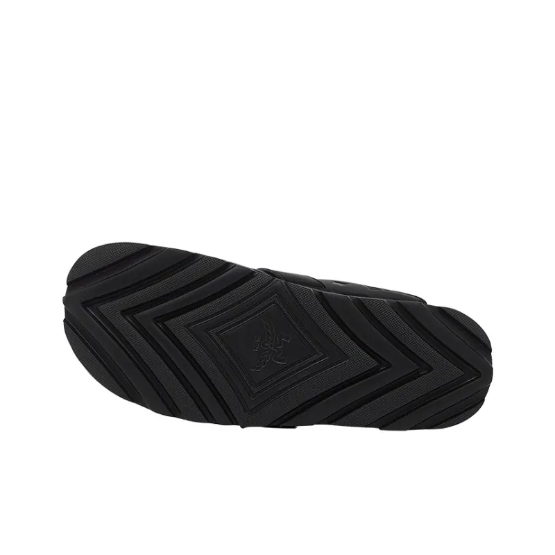 MCM Wrap toe Slippers Men's Black-4