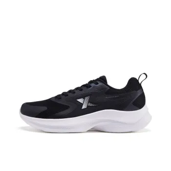 XTEP Hydrogen Wind Technology Running Shoes Men Low Top Black/Sail White